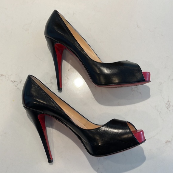 Christian Louboutin Very Prive 120 open toe pump - Picture 8 of 10
